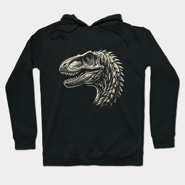 Feathered Raptor Hoodie by avperth